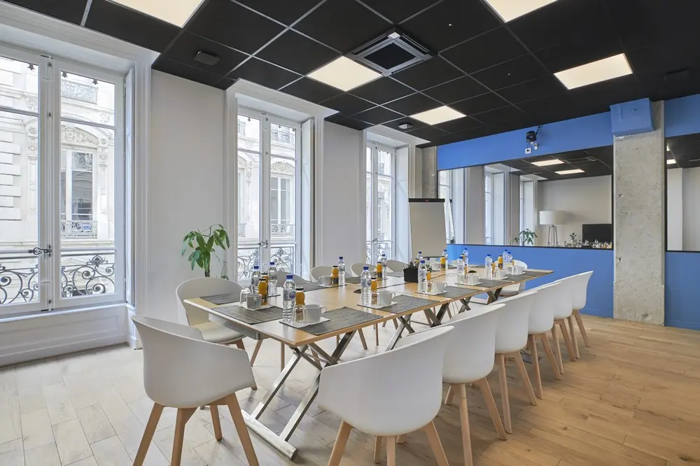 Rizom Meeting, espace de team building à Lyon avec salle de réunion moderne